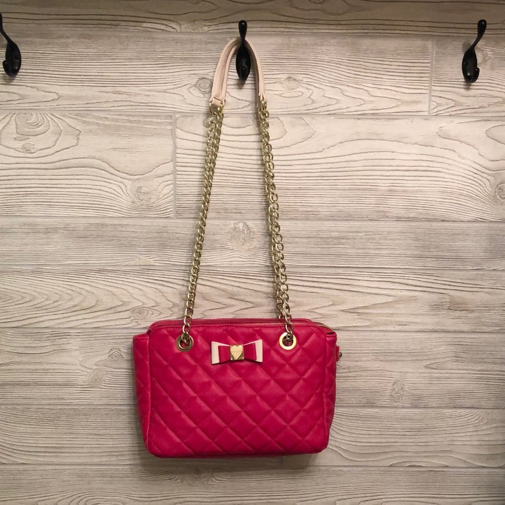 Quilted Betsy Johnson Purse